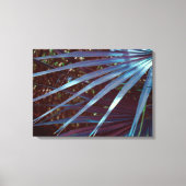 Blue Palmetto Dream Leinwanddruck (Vorderseite)