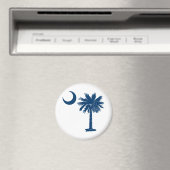 Blue Palmetto Magnet (In Situ (Geschirrspüler))