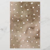 Blue Pampas Grass Baby Dusche Bingo Spiel (Rückseite)