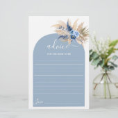 Blue Pampas Grass Ratschläge für die Mama auf Kart (Stehend Vorderseite)