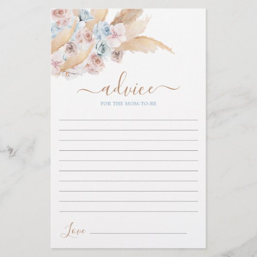 Blue Pampas Grass Ratschläge für die Mama, die Kar (Vorderseite)