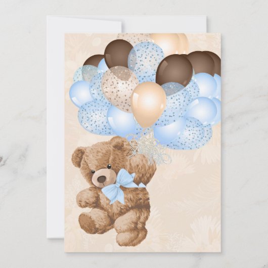 Blue Pampas Grass wir können frühzeitig abwarten B Einladung (Rückseite)