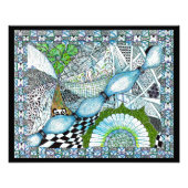 Blue Panda Fotodruck (Vorne)