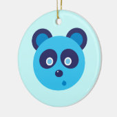 Blue Panda Keramikornament (Links)