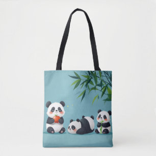 Blue Panda Tasche