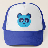 Blue Panda Truckerkappe (Vorderseite)