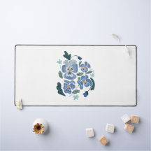 Blue Pansy Blume Ästhetische Stiefmütterchen