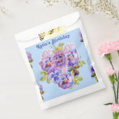 Blue Pansy Spot Blume Blumenkästen Gastgeschenk Geschenktütchen (Versiegelt)