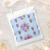 Blue Pansy Spot Blume Blumenkästen Gastgeschenk Geschenktütchen (Ausgeschnitten)