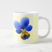 Blue Pansy Tasse (Rechts)