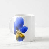 Blue Pansy Tasse (Vorderseite Links)