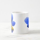 Blue Pansy Tasse (Mittel)