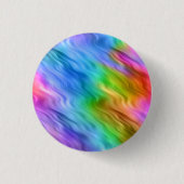 Blue Pansy Wavy Texture Button (Vorderseite)