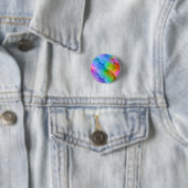 Blue Pansy Wavy Texture Button (Beispiel)