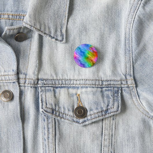Blue Pansy Wavy Texture Button (Beispiel)