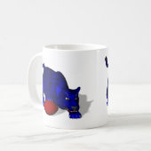 Blue Panther Kaffeetasse (Vorderseite Links)