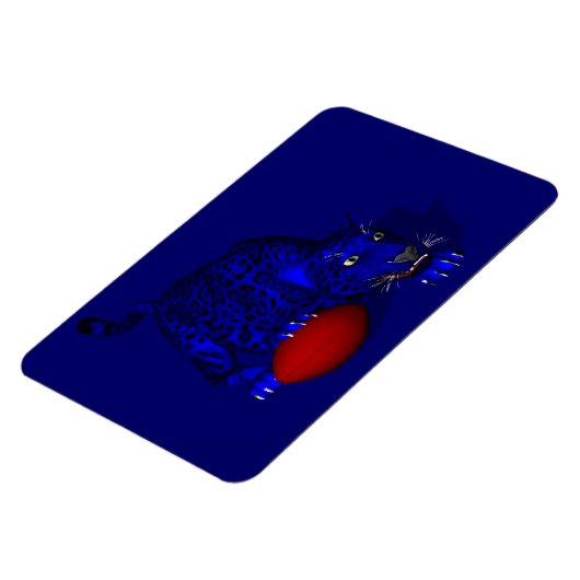 Blue Panther Magnet (Linke Seite)