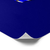 Blue Panther Poster (Ecke)