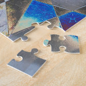 Blue Parquet Puzzle (Seite)