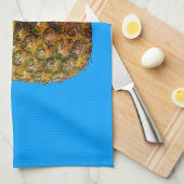 Blue parrot Kitchen towel. Geschirrtuch (Viertel Falte)