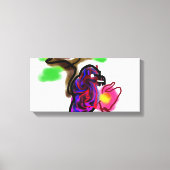 Blue parrot  leinwanddruck (Vorderseite)