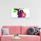 Blue parrot  leinwanddruck (Insitu (Wohnzimmer))