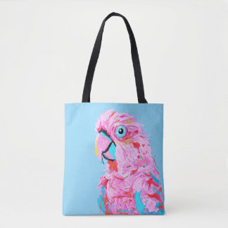 Blue Parrot Tote Bag Tasche