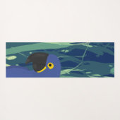 Blue Parrot Yoga Mat Yogamatte (Rückseite (Horizontal))