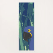Blue Parrot Yoga Mat Yogamatte (Rückseite)