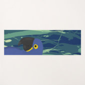 Blue Parrot Yoga Mat Yogamatte (Vorderseite (Horizontal))