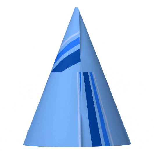 Blue Party Hat Partyhütchen (Rückseite)