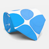 Blue Party Krawatte (Gerollt)