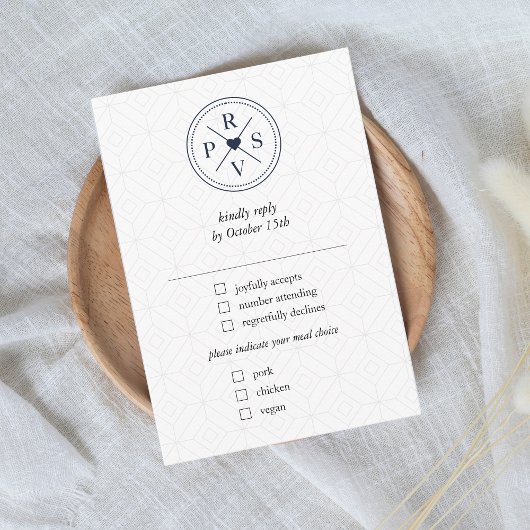 Blue Passport Hochzeit in Urlaubsort Travel RSVP Karte