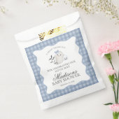 Blue Pastel Little Boo Ghost Baby Shower Dessert Geschenktütchen (Versiegelt)