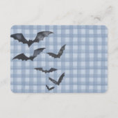 Blue Pastel Little Boo Ghost Books for Baby Insert (Rückseite)