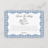 Blue Pastel Little Boo Ghost Books for Baby Insert (Vorderseite)