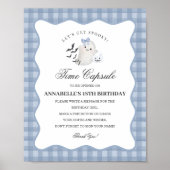 Blue Pastel Little Boo Ghost Time Kapselspiel Poster (Vorne)