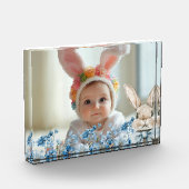 Blue Pastel Oaster Bunny Fotoblock (Links)