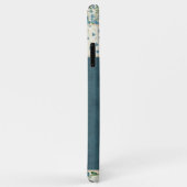 Blue Patchwork Phone Case (Hinten/Rechts)