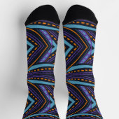 BLUE PATTERN SOCKEN (Oben)