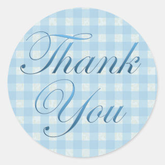 Blue Pattern Vielen Dank Sticker