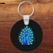 Blue Pea Schlüsselanhänger (Vorderseite)