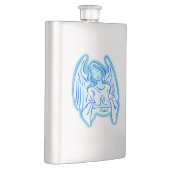 Blue Peace Angel Flask Flachmann (Rechts)