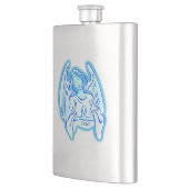 Blue Peace Angel Flask Flachmann (Links)