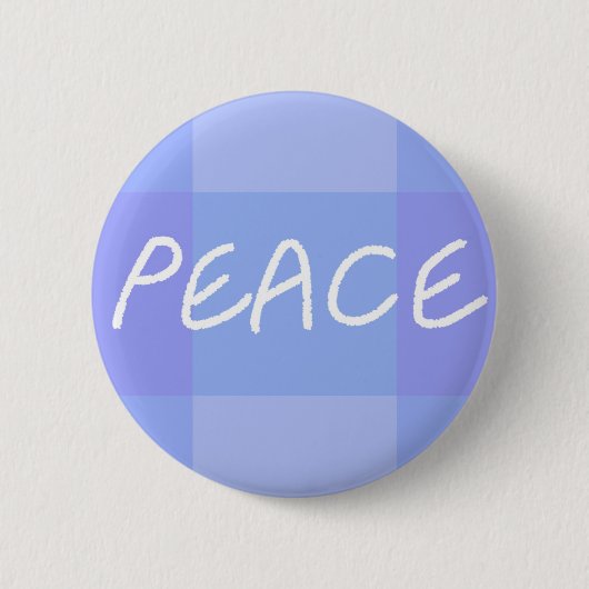 Blue Peace Button (Vorderseite)