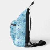 Blue Peace Crossbody Bag (Rechts)