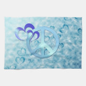 Blue Peace Handtuch (Horizontal)