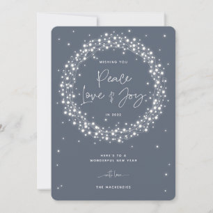 Blue Peace Liebe+Joy Sparkling Lights Weihnachten