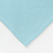 Blue Peace Love Beach - Coastal Surfer Life Cozy Fleecedecke (Ecke)