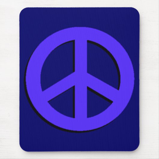 Blue Peace Mousepad (Vorne)